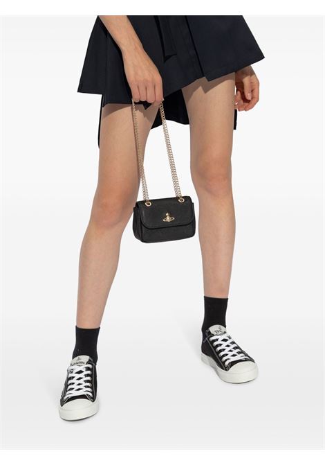 mini purse chain bag woman black  VIVIENNE WESTWOOD | 5C01000BW-L001N-N402